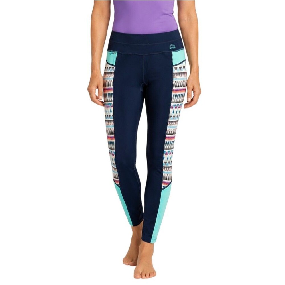 Dakine Persuasive Surf Legging Women's Large Rash Guard Swim Pant UPF 50+